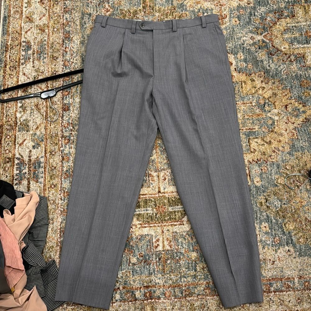 Calvin Klein gray trousers